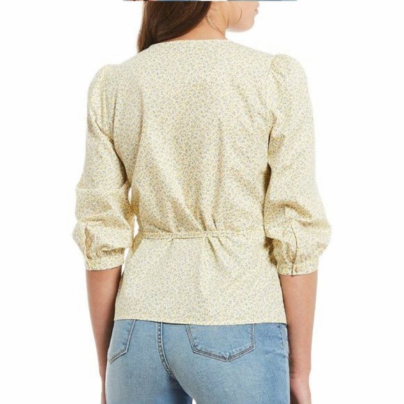 NWT Cremieux Botanical Garden Floral Print Top - Picture 3 of 9